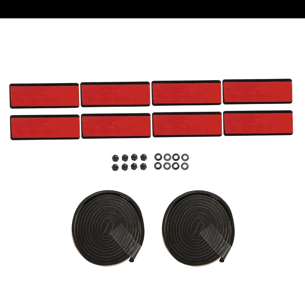 Black Rear Window Louvers New In Box - Picture 6 of 11